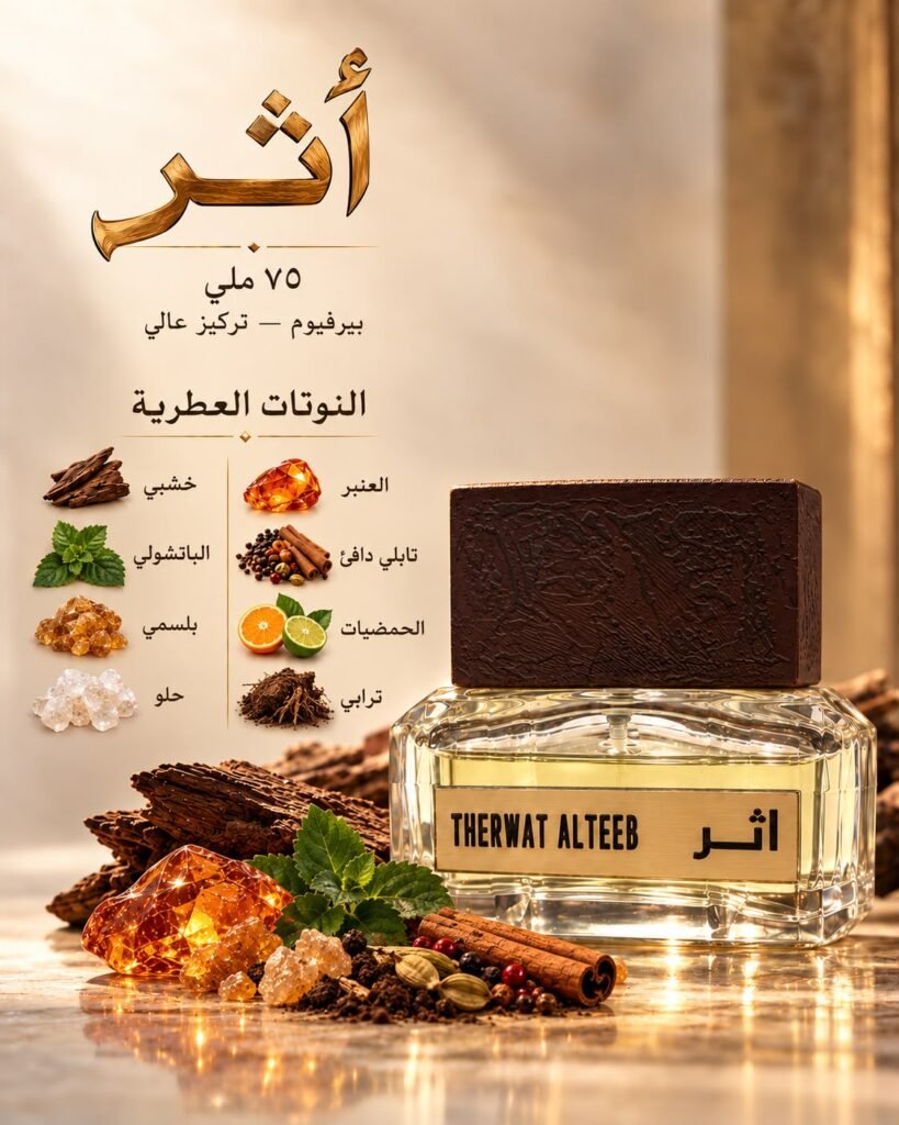 عطر أثر من ذروة الطيب