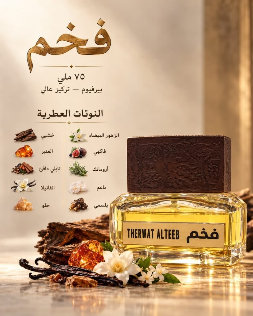 عطر فخم من ذروة الطيب