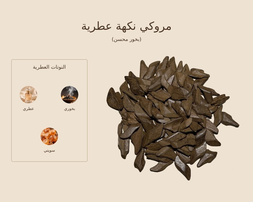 مروكي نكهة عطرية بخور محسن — ذروة الطيب