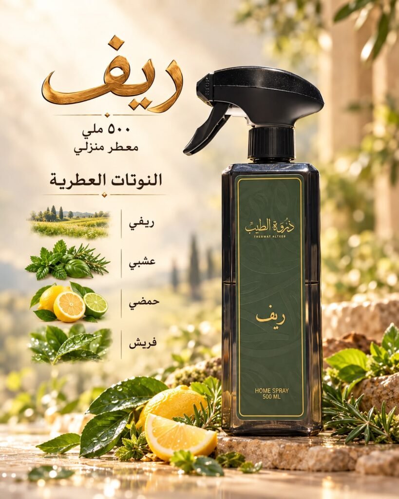 ريف معطر منزلي 500 ملي ذروة الطيب